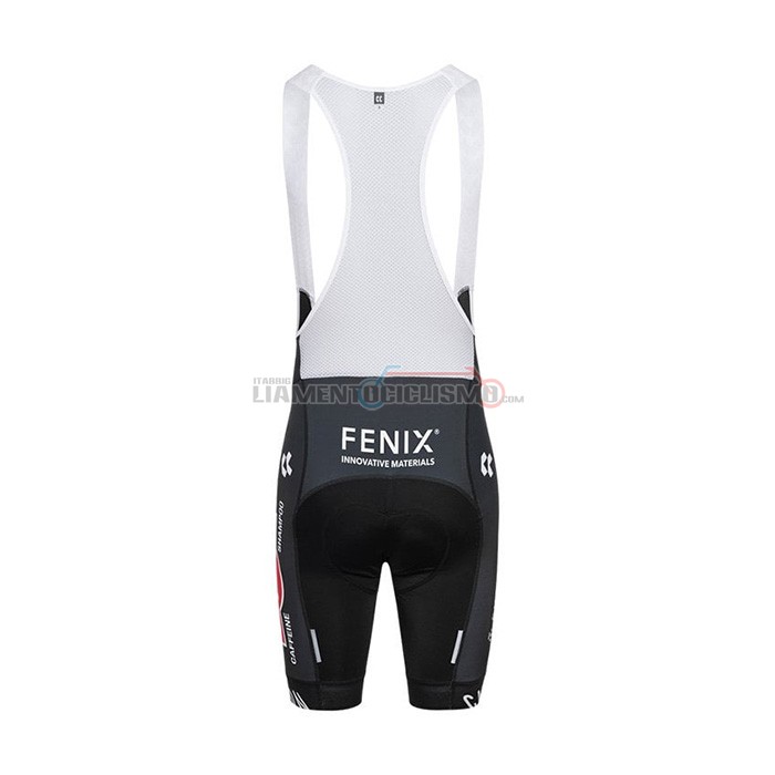 Abbigliamento Ciclismo Alpecin Deceuninck Manica Corta 2022 Nero Blu